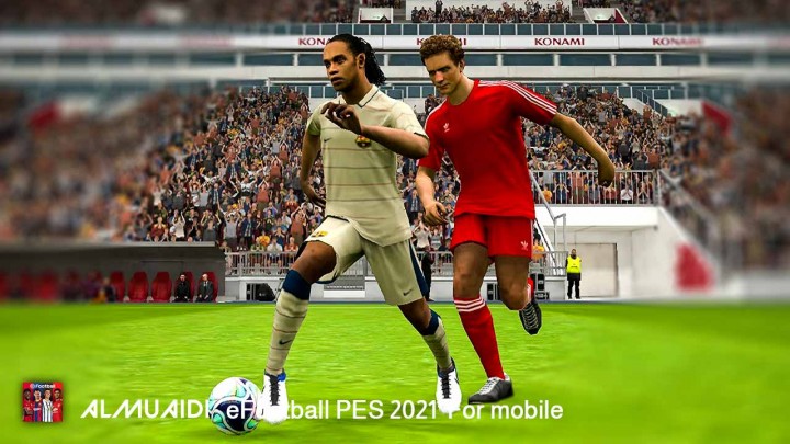 لعبة كرة القدم eFootball PES 2021‏ العالمية للموبايل