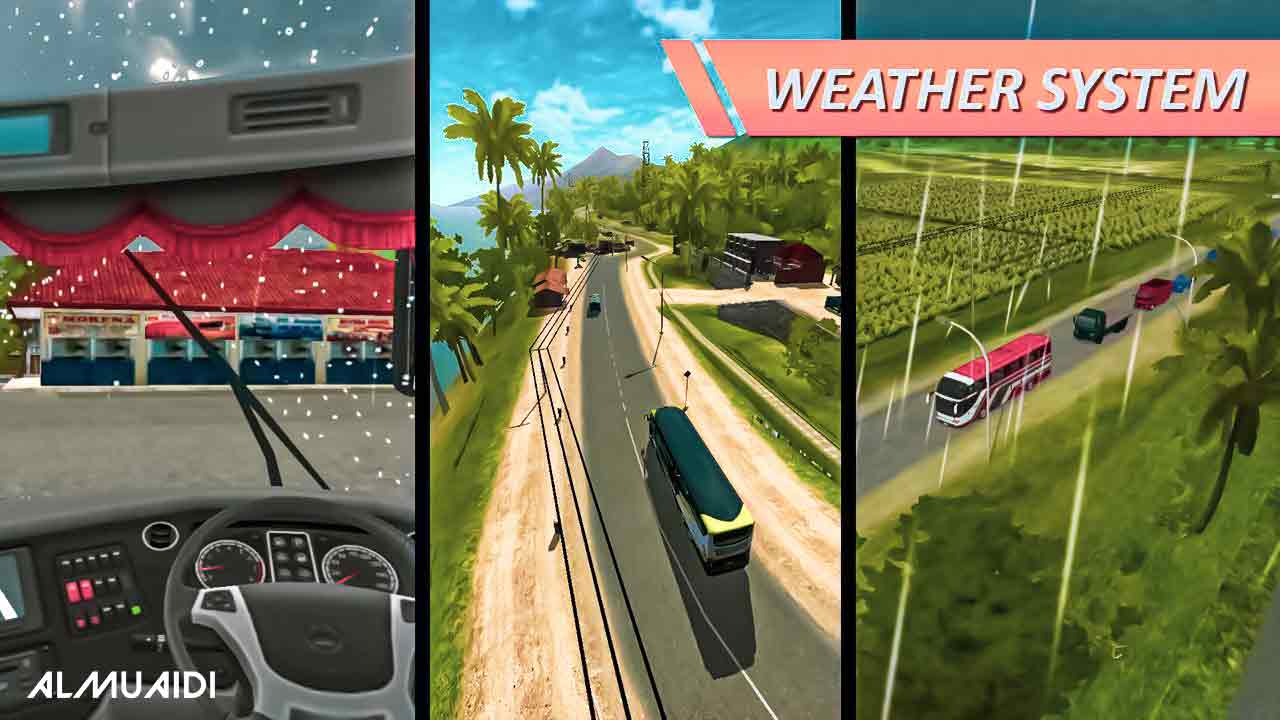 أفضل لعبة محاكي الحافلات Bus Simulator Indonesia للموبايل