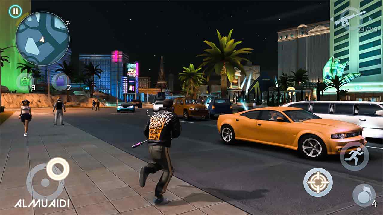 لعبة المافيا Gangsta Vegas - mafia game الشبيهة للعبة GTA5