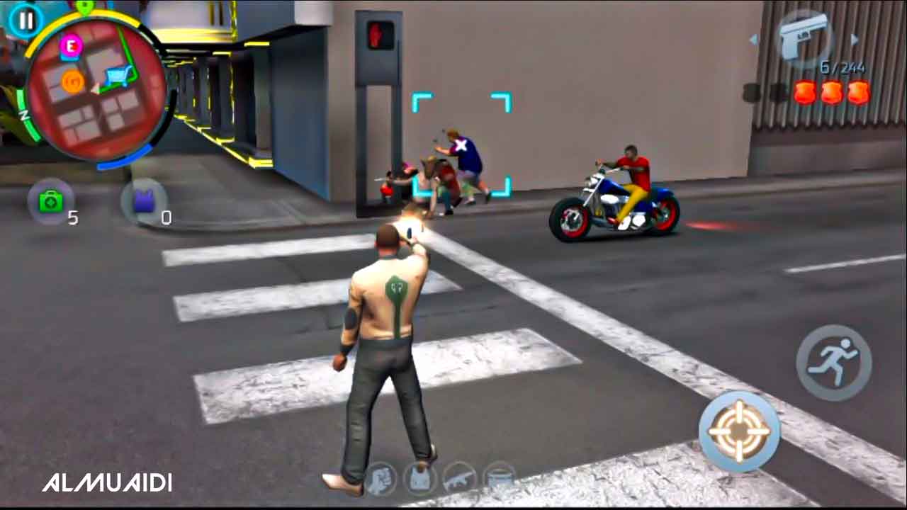 لعبة المافيا Gangsta Vegas - mafia game الشبيهة للعبة GTA5