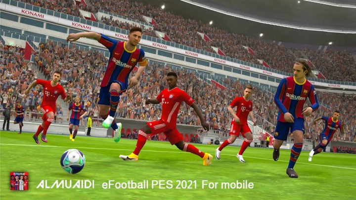 لعبة كرة القدم eFootball PES 2021‏ العالمية للموبايل