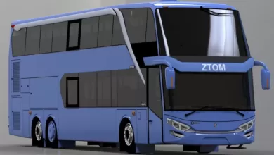 مود سيارة جيت بلو Bus Simulator Indonesia - Jetbus 2 Ztom Bus