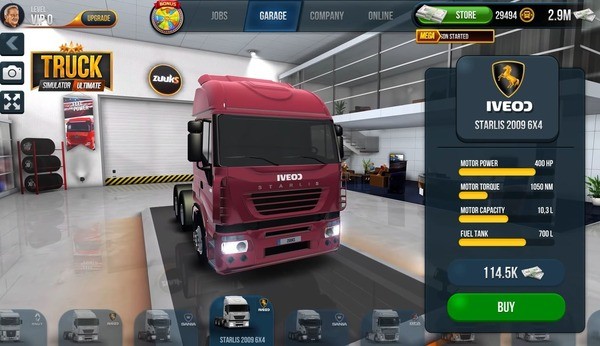 تحميل لعبة محاكي الشاحنات Truck Simulator Ultimate للأندرويد والآيفون