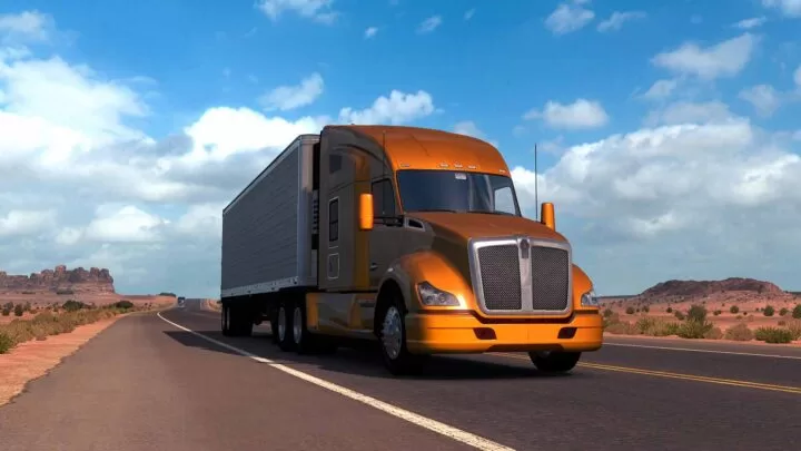 لعبة محاكي الشاحنات الأمريكية American Truck Simulator jpg