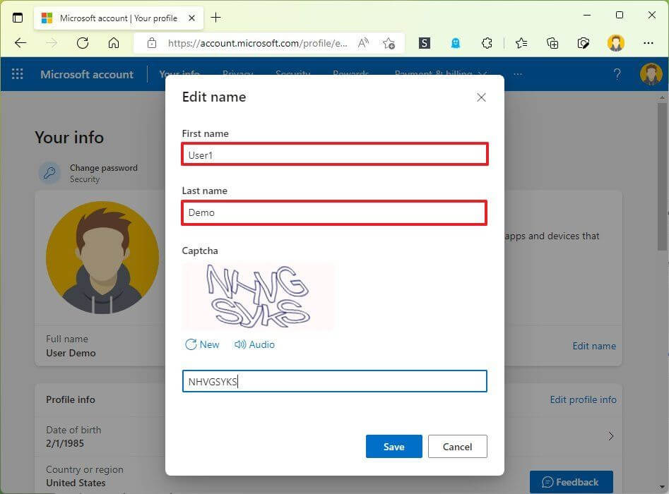 كيفية تغيير اسم الحساب على Windows 11