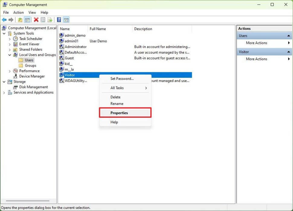 كيفية تغيير اسم الحساب على Windows 11