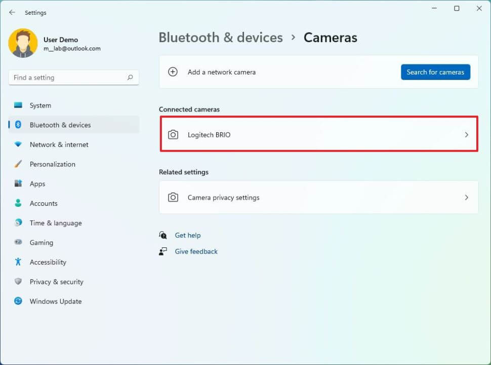 كيف تستطيع إدارة إعدادات كاميرا الويب على Windows 11