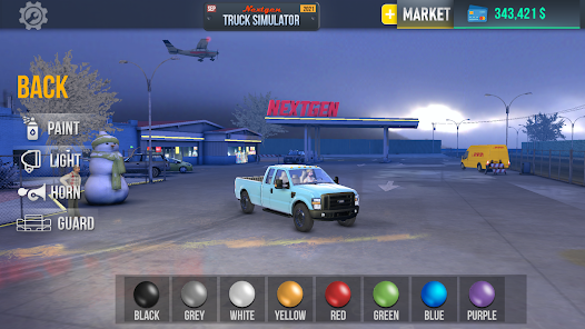 لعبة الجيل القادم من محاكي الشاحنات Nextgen: Truck Simulator الموبايل