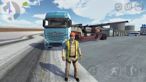 لعبة الجيل القادم من محاكي الشاحنات Nextgen Truck Simulator الموبايل