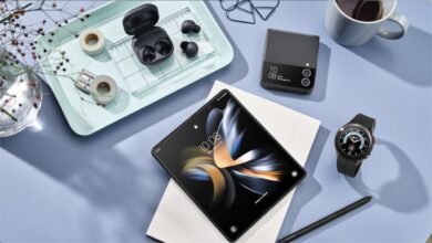 سامسونج تطلق الجيل الجديد من الأجهزة القابلة للطي والساعات الذكية والأجهزة اللوحية 4 Galaxy Z Flip 5 Z Fold 5 Galaxy Tab S9 Galaxy Watch6 سامسونج Galaxy Watch6 Classic